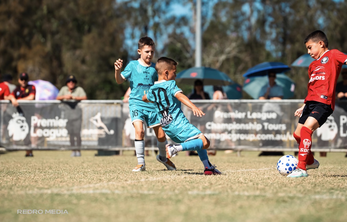 Frankie holding off an opponent in a duel